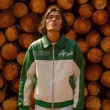 Lover Leather Jacket - Forêt/Verte