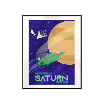 Saturn Poster / Affiche